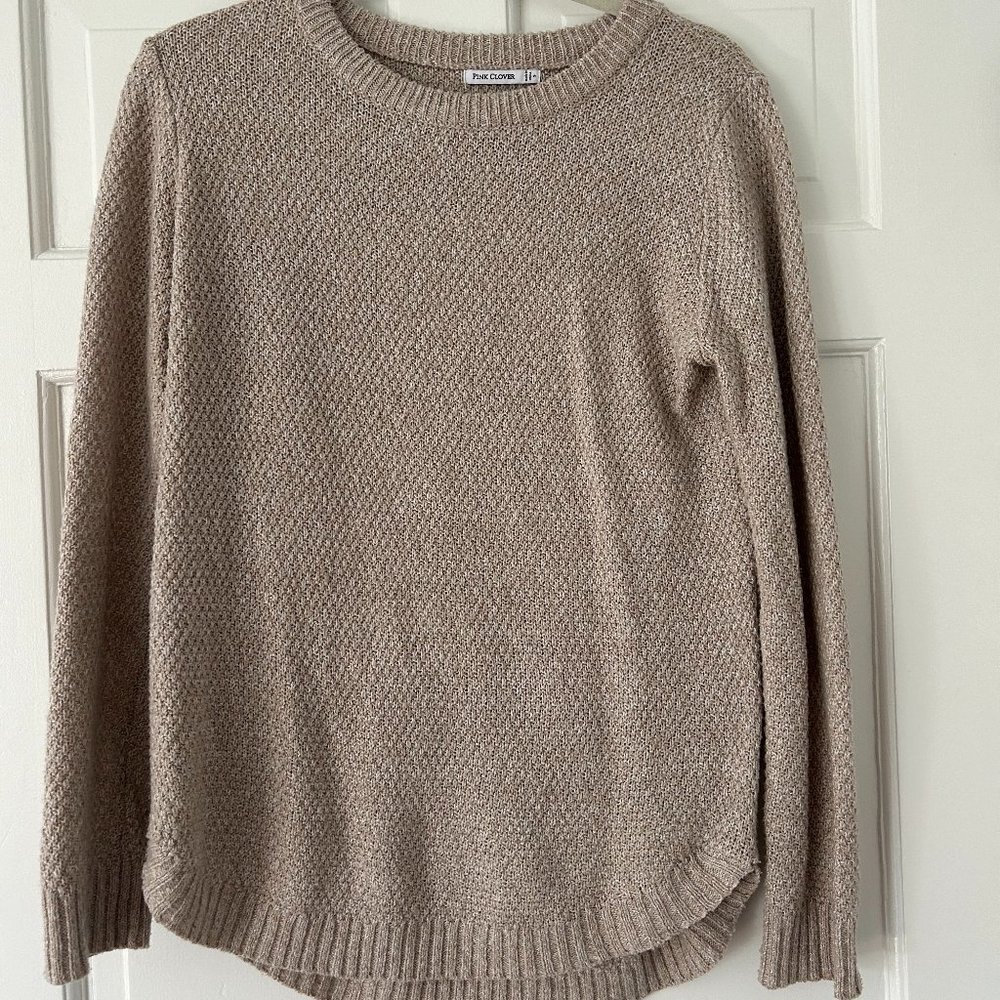 Beige Knit Sweater